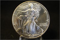 1997 1oz .999 Pure Silver Eagle
