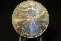 1999 1oz .999 Pure Silver Eagle