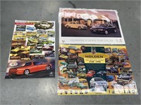 3 x Holden Posters. Largest 1000 x 680
