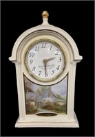 Thomas Kinkade Ceramic Clock