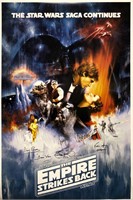 Star Wars Poster Autograph