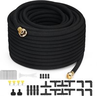 C8510  Soaker Hose 150 FT 1/2 Inch, Brass Connecto