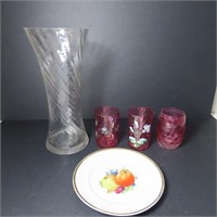 Cranberry Glass & more
