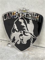 Lamborghini Sign - 575 x 690 
Acrylic Backing