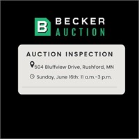 Inspection Dates: Sunday, June 16th: 11 a.m.-3  p.
