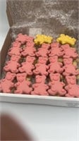 36 Pack Mini Teddy Bear Baked Dog Cookies