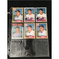 6 Roger Clemens Cards With 2 Rookies
