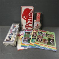 Sealed 1991 Baseball Card Set - Phillies Magazines