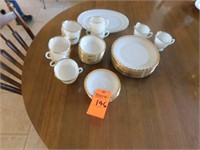 Lot 146  Fire King China setting for (8)