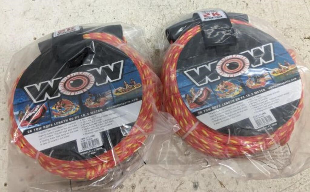 2 AIR HEAD TOW ROPES