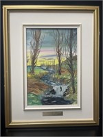 Fernand Brunelle, Landscape, Signed