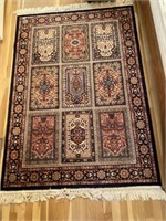 Woven area rug 72x47