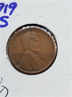 1919-S Wheat Penny