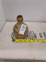 Small pottery bottle