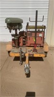 Lincoln Portable Welder On Trailer