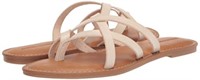 Amazon Essentials Women's Strappy Slide Flat