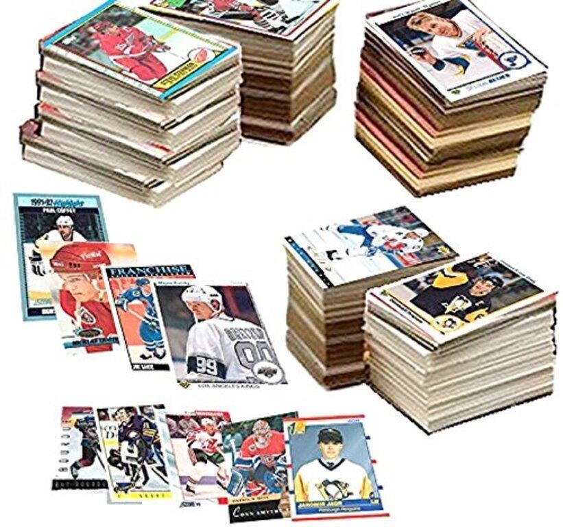 600 Hockey Cards Including Rookies, Many Stars,