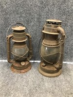 Old Dietz Oil Lamps Bundle 2