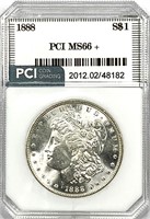 1888 Morgan Silver Dollar MS-66 +