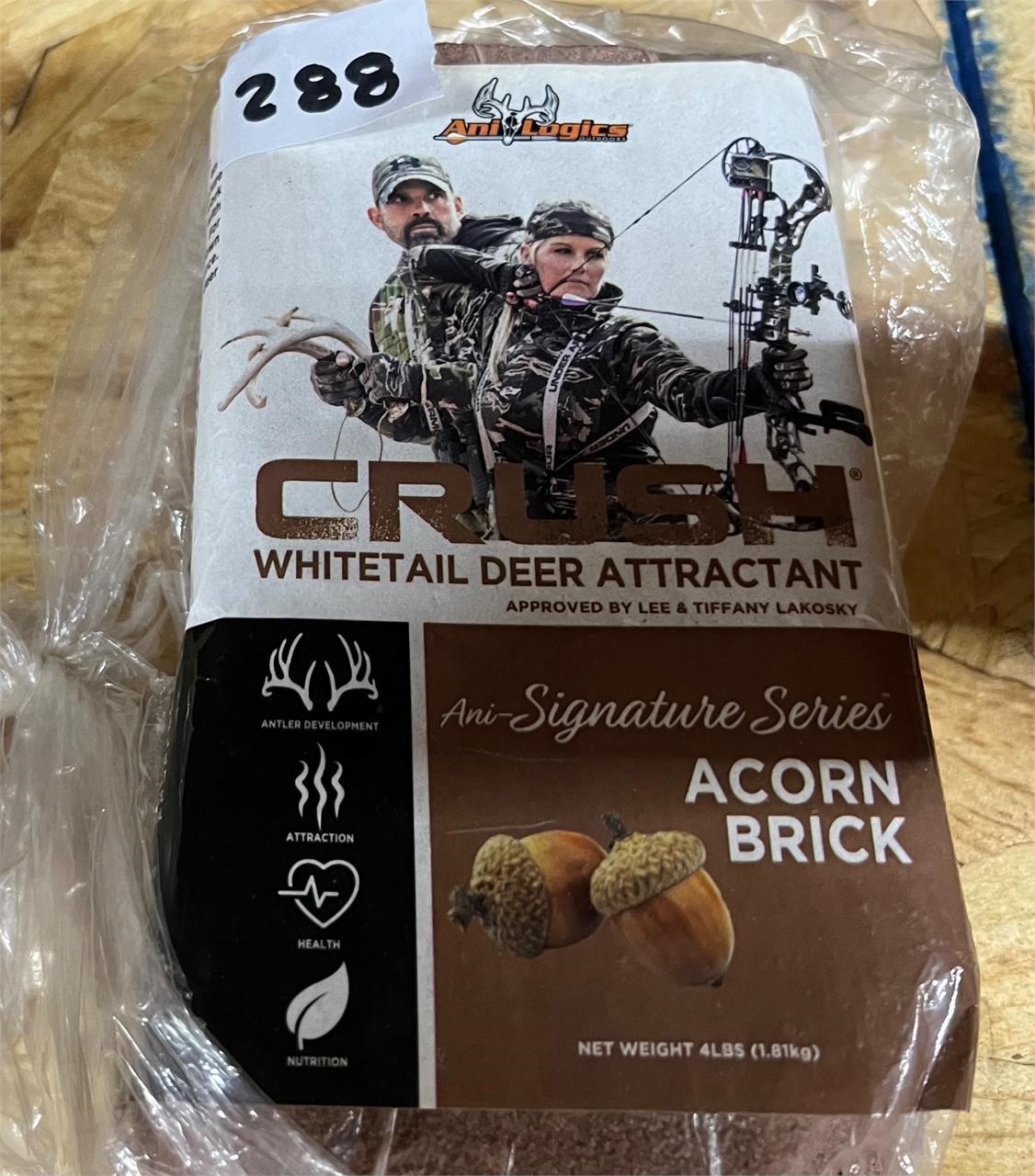 Crush Whitetail Deer Attractant, Acorn Brick