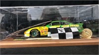 JD 1/18 Motorsports Car in Case Signed with Coin