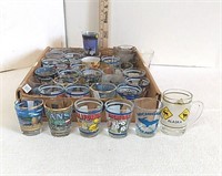 Souvenir State Shot Glasses