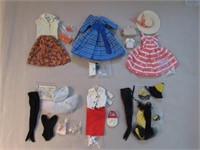 6 VINTAGE COMPLETE BARBIE OUTFITSS: