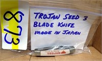 TROJAN SEED 3 BLADE KNIFE  JAPAN MODEL