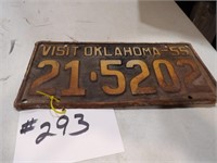 1955 Oklahoma tag