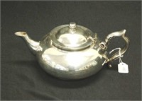 Perfect silver plate teapot with infuser