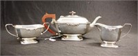 George VI sterling silver tea set