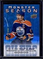 Connor McDavid Monster Season 2023-24 Upper Deck