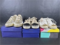 Stuart Weitzman, Three Pairs of Sneakers