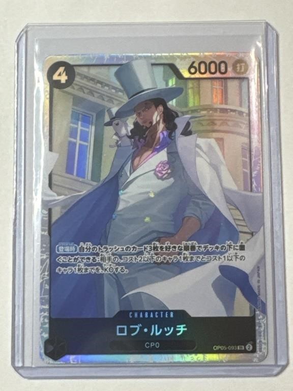 One Piece Japanese Card Rob Lucci OP05-093!