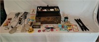 Vintage Tackle Box with Tackle