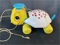 Fisher Price Tiny Tim Turtle Pull Toy