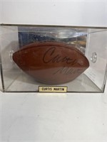 Vintage Full Sized NFL Football signed Curtis