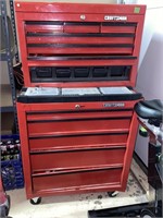 Large Red Tool Chest with Tools