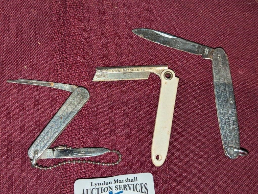 Pocket knives & Razor Knife