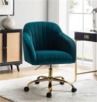 Etta Avenue - Adan Velvet Task Chair - Teal