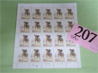 US STAMPS BUFFALO SOLDIERS MINT SHEET