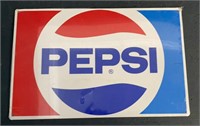 Sealed Pepsi Tin Sign