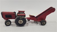VTG Tonka Tractor & Grain Loader Metal Toy