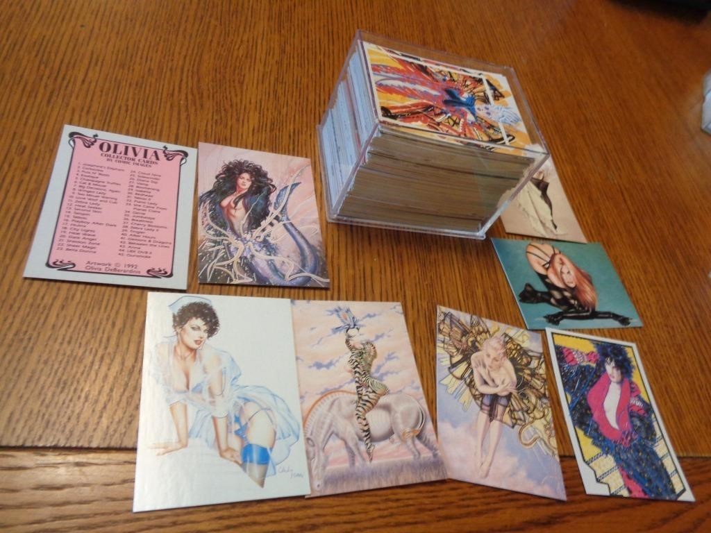 1992 Olivia Comic Images Trading Cards "Rare"