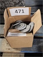 box of 2” metal washers