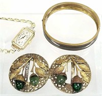 3 pieces of antique jewelry including Victorian