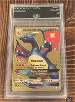 Pokémon Gold Custom Charizard Card