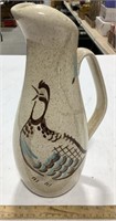 Red Wing ceramic pitcher