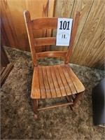 Small Wooden Rocker