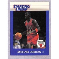 1988 Starting Lineup Michael Jordan Card Nice